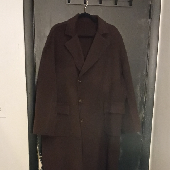 Men's Brown Overcoat